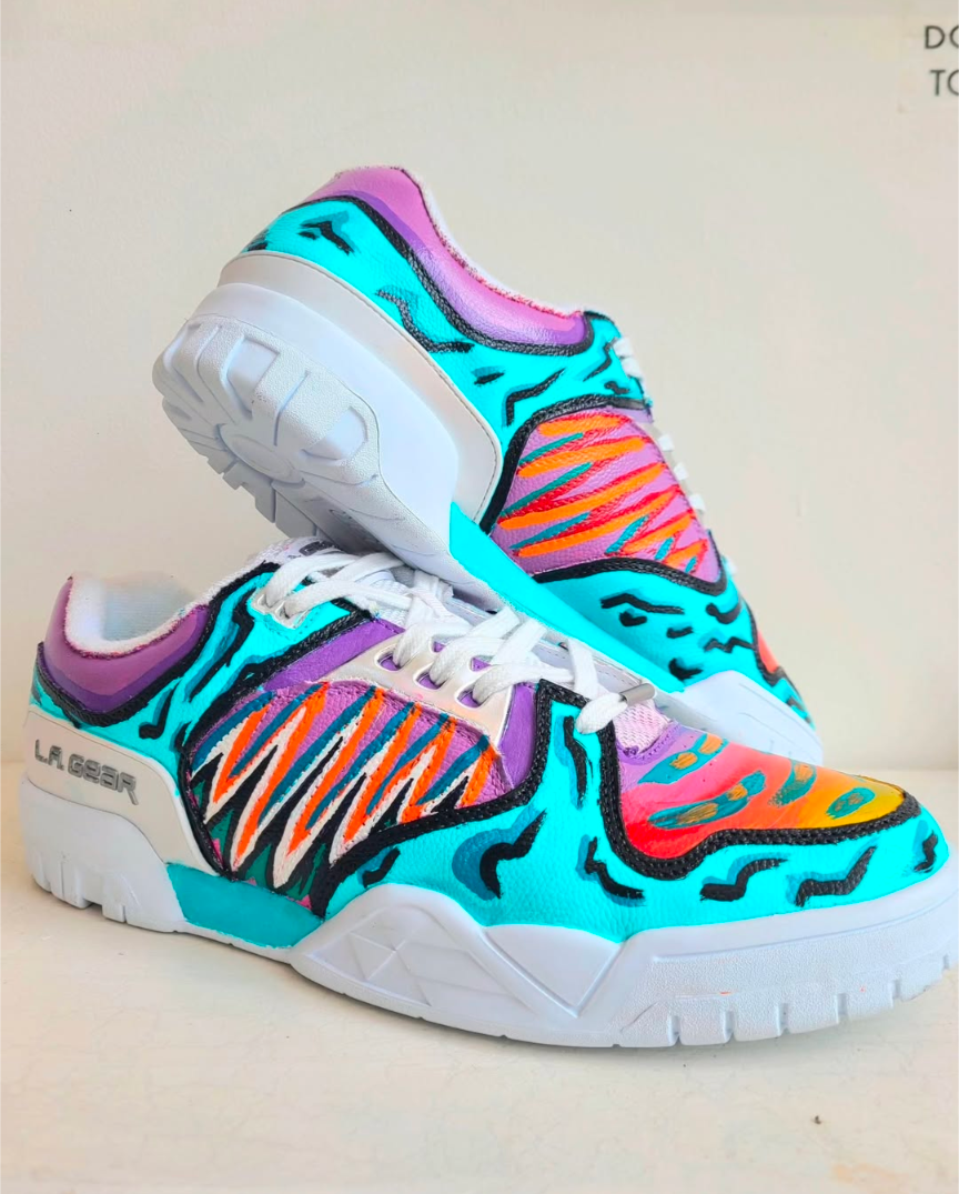 CUSTOM PAINTED Barefoot Sneaker Pre-Order
