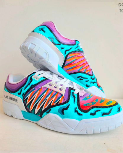 CUSTOM PAINTED Barefoot Sneaker Pre-Order